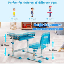 Load image into Gallery viewer, Kids Desk and Chair Set
