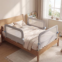Load image into Gallery viewer, Bed Rail, Swing Down Toddler Safety Beds Guard with Adjustable Height
