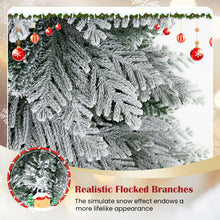 Load image into Gallery viewer, 180CM Artificial Christmas Tree Hinged Holiday Tree with Lush Branch Tips
