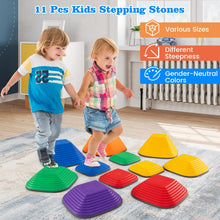 Load image into Gallery viewer, Stepping Stones for Kids, Toddler Balance Stone with Non-Slip Edge (11 Pcs: 42 x 40 x 20cm)
