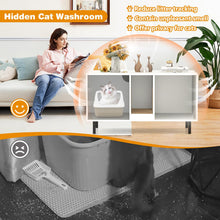 Load image into Gallery viewer, Wooden Cat Litter Box Enclosure
