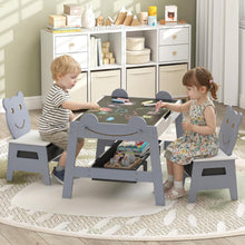 Load image into Gallery viewer, Kids Table and Chairs, Multifunctional Activity Desk (70 x 60.5 x 50 cm)
