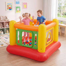 Load image into Gallery viewer, Inflatable Bounce House, Kids Blow Up Bouncy Castle with Transparent Side Walls
