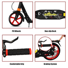 Load image into Gallery viewer, 3 Heights Adjustable City Scooters with Big Wheels
