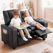 Load image into Gallery viewer, Kids Recliner Chair, 2-Seater Children Sofa
