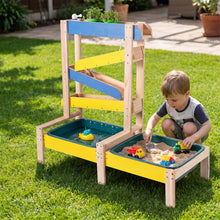 Load image into Gallery viewer, Sand and Water Table for Toddlers | Fir Wood Play Activity Table
