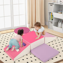 Load image into Gallery viewer, 6 Piece Foam Climbing Toys for Toddlers with PU Leather Cover
