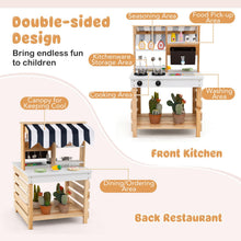 Load image into Gallery viewer, Outdoor Mud Kitchen for Kids with Removable Sink
