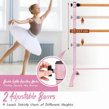 Load image into Gallery viewer, Freestanding Portable Ballet Bar , Fitness Dance Bar for Stretch, Ballet &amp; Workout
