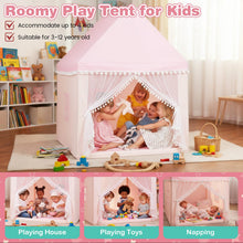 Load image into Gallery viewer, Children's Wooden Frame Playhouse Tent with Mat
