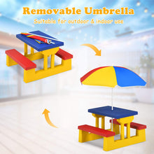 Load image into Gallery viewer, Garden Bench Set with Detachable Parasol
