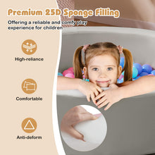 Load image into Gallery viewer, Kids Ball Pit, Soft Foam Ball Pool with 200 Ocean Balls &amp; Removable PU Cover
