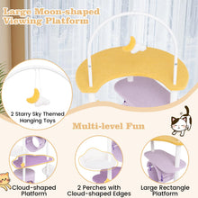 Load image into Gallery viewer, Cat Tree, 158cm Multi-Level Large Cat Tower with Metal Frame
