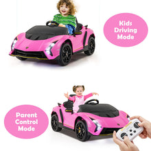 Load image into Gallery viewer, Kids Ride on Car, 12V Battery Powered Licensed Lamborghini Car with Remote Control
