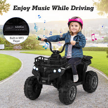 Load image into Gallery viewer, Kids Electric Quad Bike, 6V Battery Powered Toy Car with MP3 Player
