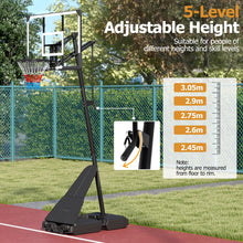 Load image into Gallery viewer, Basketball Hoop, 10FT Basketball Goal System
