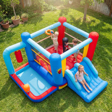 Load image into Gallery viewer, Kids Bouncy Castle, Inflatable Bounce House with Slide

