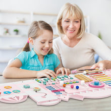Load image into Gallery viewer, Activity Wall Busy Board Panels 11 in 1 Wooden Sensory Wall Toy
