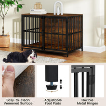 Load image into Gallery viewer, Heavy Duty Dog Kennel with Dual Lockable Double Doors
