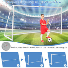 Load image into Gallery viewer, PVC Soccer Goal with Thickened Post
