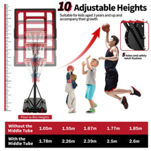 Load image into Gallery viewer, 10 FT/12FT Basketball Hoop and Stand
