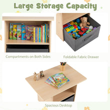 Load image into Gallery viewer, Kids Table and Chairs, Wooden Toddler Activity Desk Set

