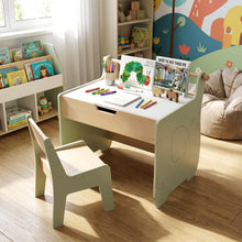 Load image into Gallery viewer, Kids Table and Chair Set, Children Activity Desk with Detachable Tabletop
