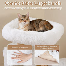 Load image into Gallery viewer, Wooden Cat Tree, Multi-Layer Cats Tower with Jute Scratching Posts &amp; Top Perch

