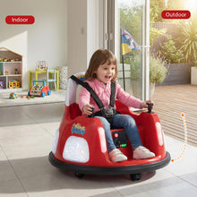 Load image into Gallery viewer, 12V Bumper Car for Kids with Remote Control and Lighting Modes
