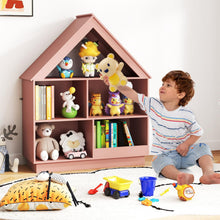 Load image into Gallery viewer, Kids Bookcase, 3-Tier Children Bookshelf with Anti-toppling Devices
