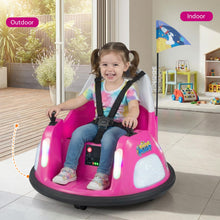 Load image into Gallery viewer, 12V Bumper Car for Kids with Remote Control and Lighting Modes
