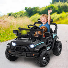 Load image into Gallery viewer, Kids Ride on Car, 12V Battery Powered Toy Car with Remote Control, Lights, Music, Horn and Slow Start
