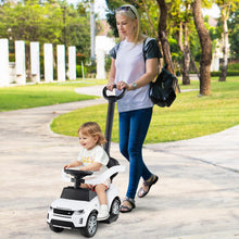 Load image into Gallery viewer, 3-in-1 Push Car for Toddlers with Removable Handle Licensed Land Rover Discovery
