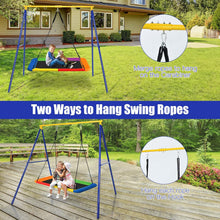 Load image into Gallery viewer, Kids Swing Frame Heavy Duty Metal Swing Stand with Ground Stakes
