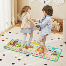 Load image into Gallery viewer, Kids Musical Animal Farm Mat with 10 Piano Keys and 10 Built-in Songs

