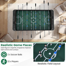 Load image into Gallery viewer, 119 CM Competition Full Size Soccer Game Table with 22 Players
