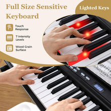Load image into Gallery viewer, 88 Key Digital Piano Keyboard, Full Size Electric Piano with Adjustable Stand &amp; Stool
