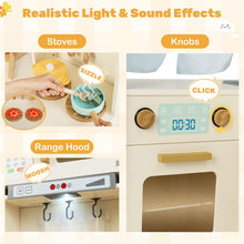 Load image into Gallery viewer, Corner Kitchen Playset with Large Fridge for Toddlers 3+ Years Old
