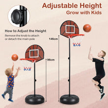 Load image into Gallery viewer, 2-in-1 Kids Basketball Hoop with Dart Board
