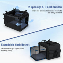 Load image into Gallery viewer, Foldable Pet Carrier Bag, Portable Dog Cat Travel Carriers (80 x 65 x 42cm)
