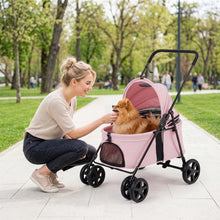 Load image into Gallery viewer, Pet Travel Buggy for Small Medium Dogs Cats

