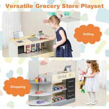 Load image into Gallery viewer, Kids Supermarket Playset with Cash Register for Children Ages 3+
