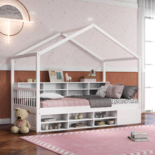 Load image into Gallery viewer, 201x116cm Wooden Kids Bed Frame
