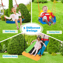 Load image into Gallery viewer, 3 in 1 Kids Heavy Duty Metal Swing Frame with Belt Swing
