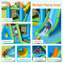 Load image into Gallery viewer, 8 in 1 Kids Bouncy Castle with 720W Blower
