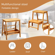 Load image into Gallery viewer, 2-Tier Foldable Step Stool
