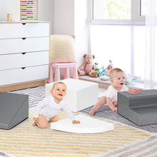 Load image into Gallery viewer, 4 Pieces Climb and Crawl Foam Play Set for Toddlers Preschoolers
