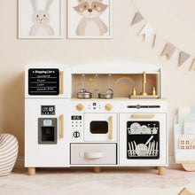 Load image into Gallery viewer, Toddler Pretend Play Kitchen with Ice Maker

