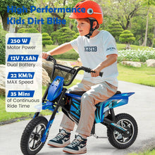 Load image into Gallery viewer, 24V Children Dirt Bike with Pneumatic Tires
