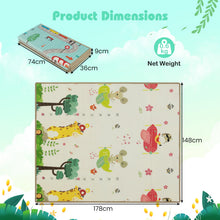 Load image into Gallery viewer, Baby Play Mat 178 x 148 cm Foldable Baby Activity Mat for Floor
